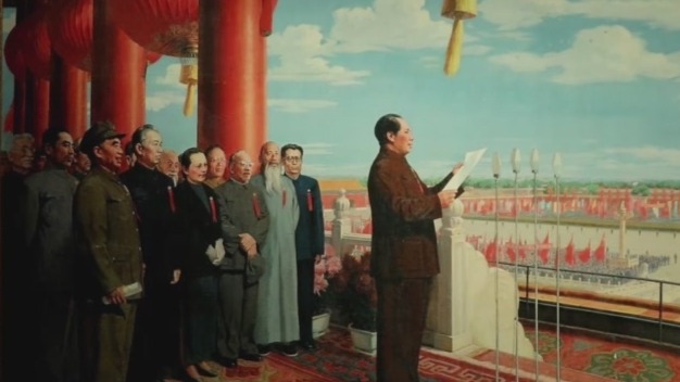董希文创作开国大典成为油画中国民族化的代表作品